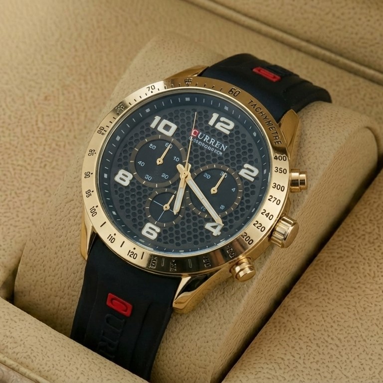 Curren 8167 Men Watch Sports Leisure Waterproof Watch