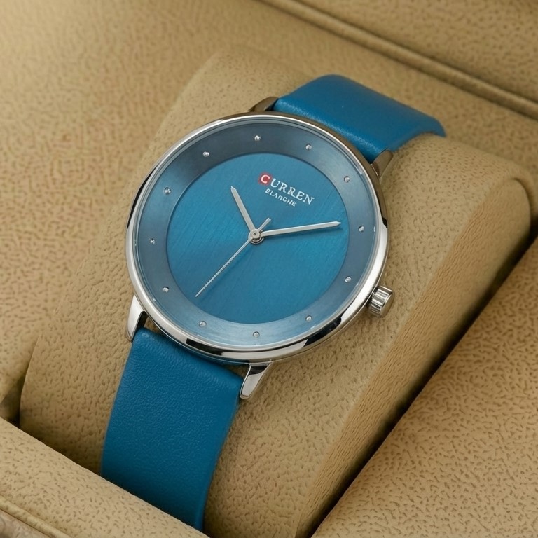 Curren C9033L Ladies Watch Leather Strap Wrist Watch