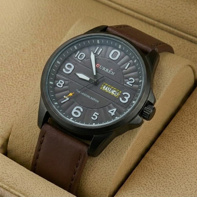 Curren M8269 Men's Watch Leather Strap