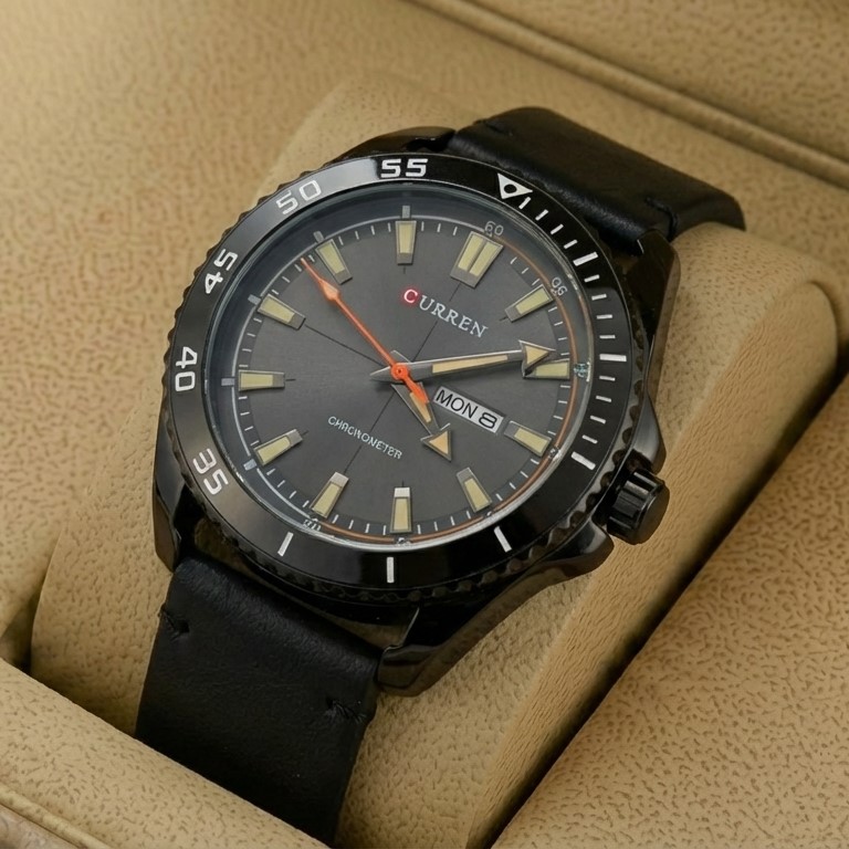 Curren M8272 Men's Watch Leather Strap