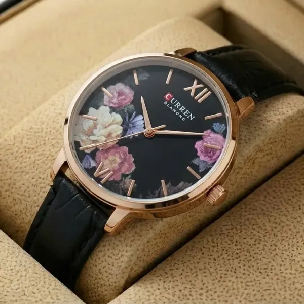 Curren C9060L Ladies Watch Leather Strap Stylish Watch