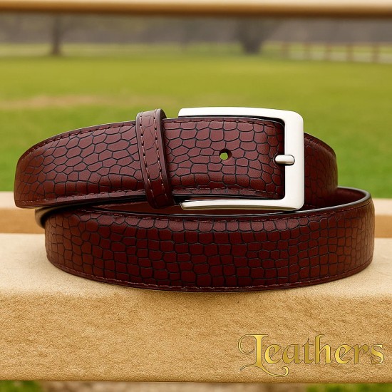 crocodile-style-mens-brown-casual-leather-belt