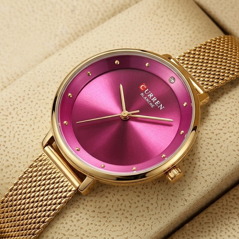 Curren C9029L Golden Ladies Watch
