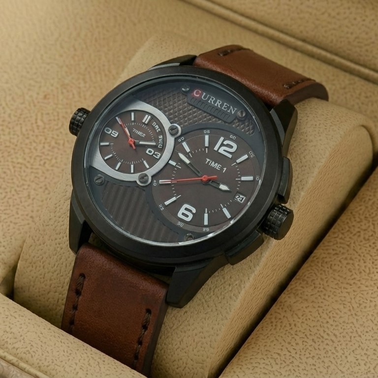 Curren M8249 Watch Original Watch Double Time