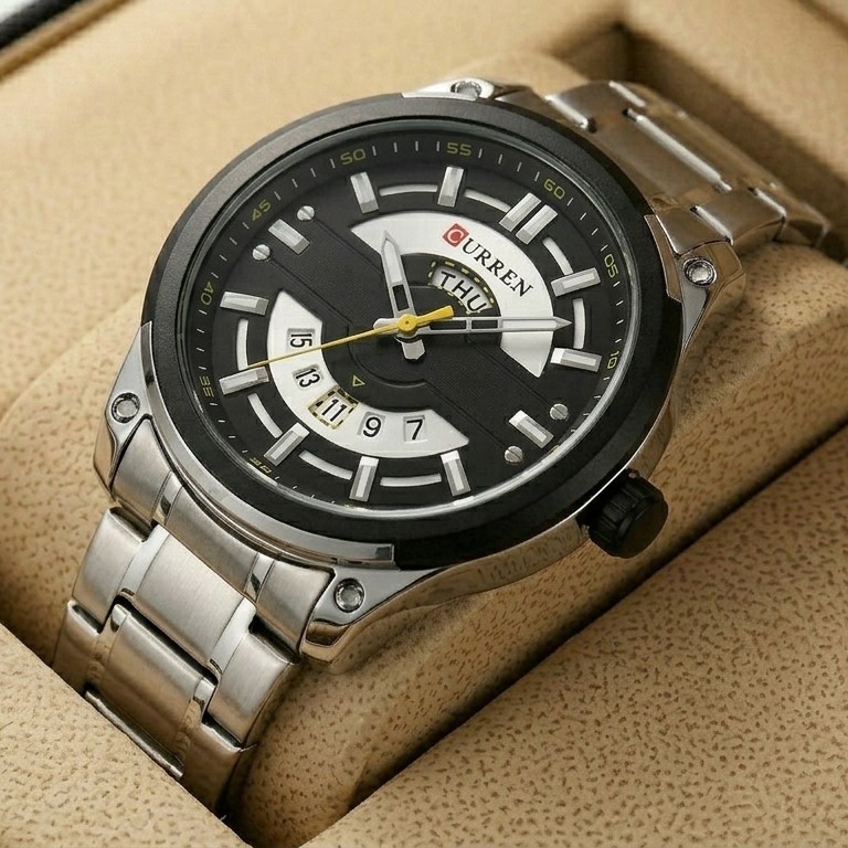 Curren M8319 Watch Original Watch With Day & Date