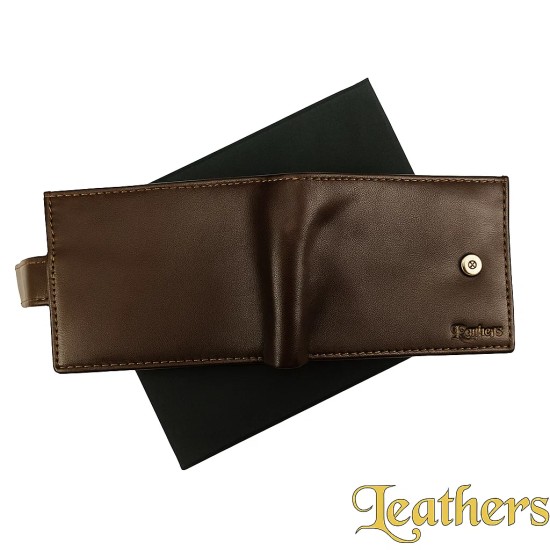 dollar-size-brown-trifold-mens-leather-wallet