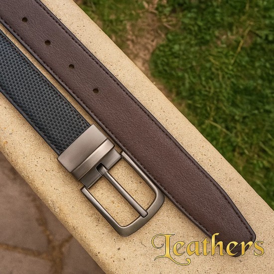 double-sided-black-dotted-dress-leather-belt-for-men