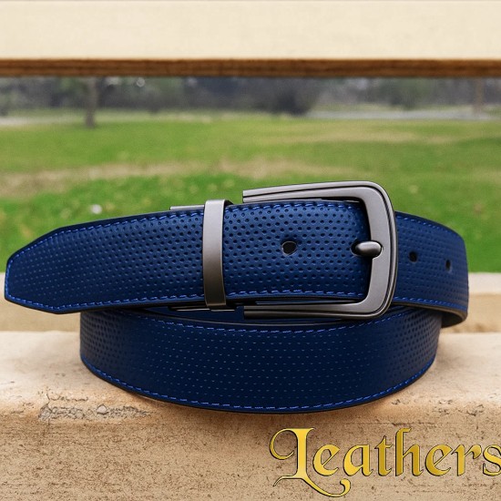 double-sided-blue-dotted-dress-leather-belt-for-men