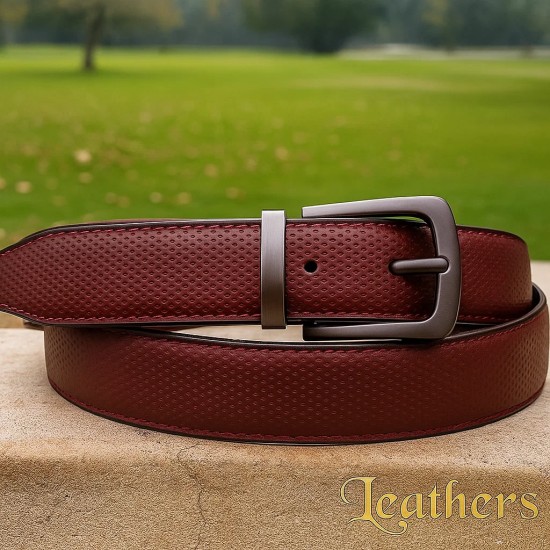double-sided-brown-dotted-dress-leather-belt-for-men