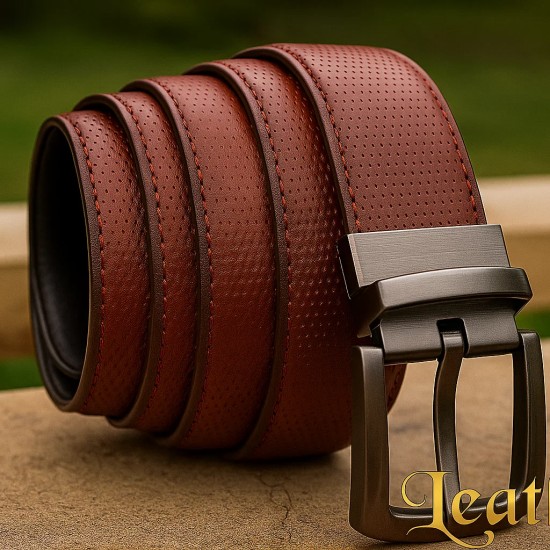 double-sided-brown-dotted-dress-leather-belt-for-men