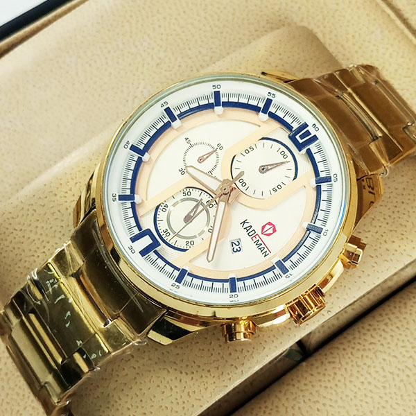 Kademan 507G Watch Chain Strap Stylish Watch