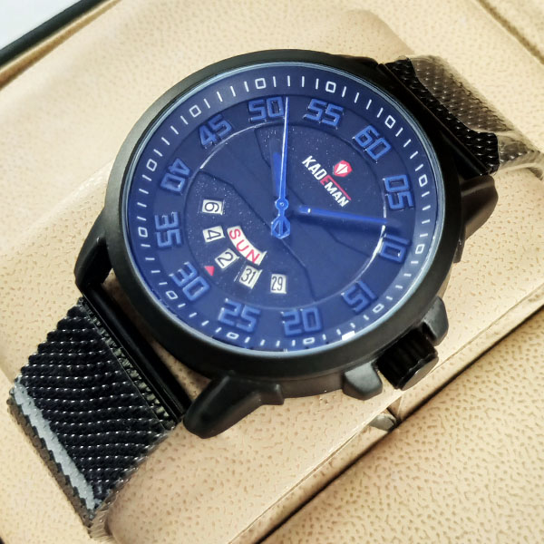 Kademan 6128G Watch Chaffer Chain With Day & Date