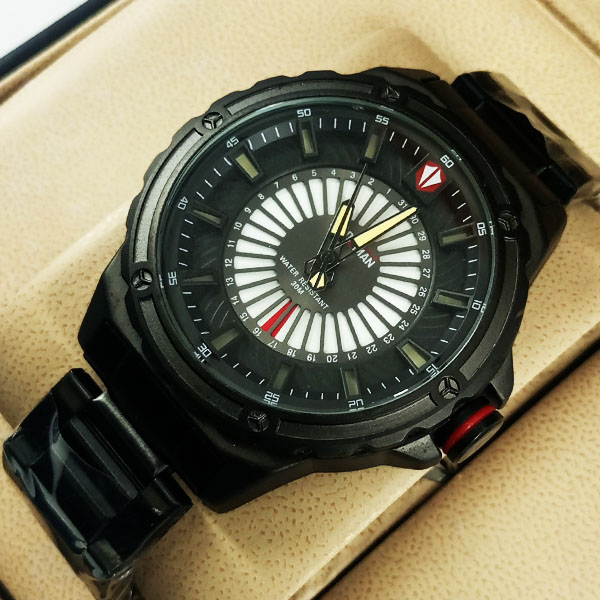 Kademan 6145 Watch Chain Strap With Date