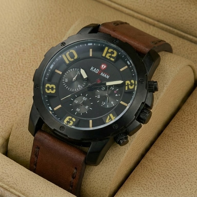 Kademan 671 Watch Leather Strap