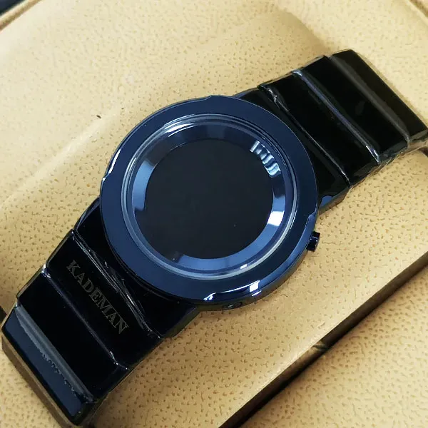 KADEMAN 9052 Women Simple Bracelet Watch with Steel Strap Waterproof Electronic Watch - Blue