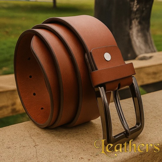 plain-formal-brown-geniune-leather-belt-for-men