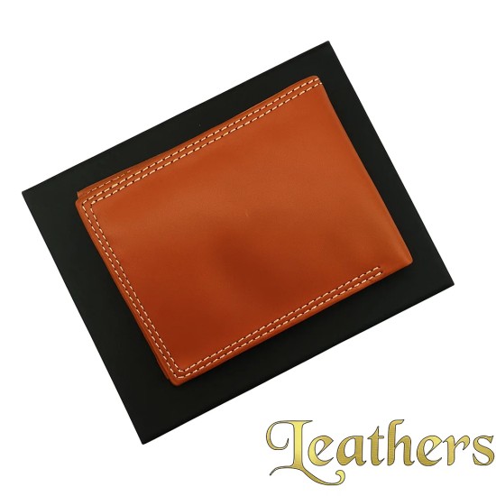 pocket-size-mustard-plain-bifold-leather-wallet-for-men
