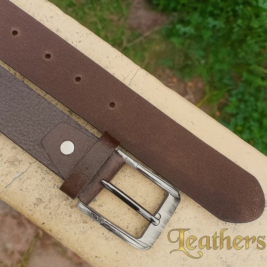 premium-textured-mens-dark-brown-casual-leather-belt