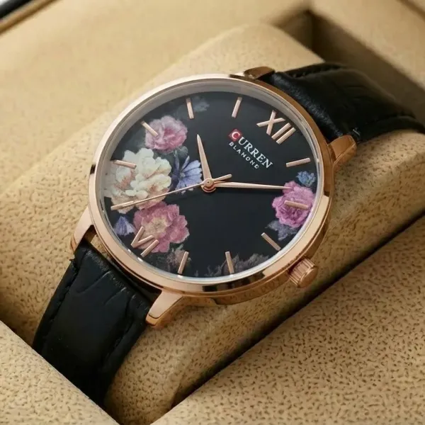 Curren C9060L Ladies Watch Leather Strap Stylish Watch