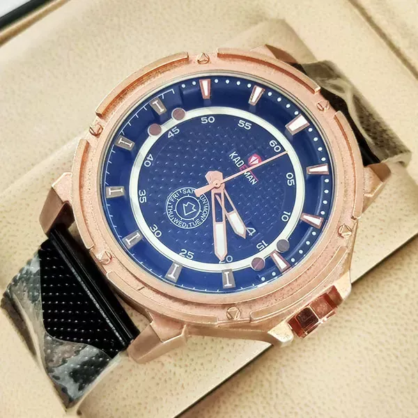 Kademan 379G Leather Men Watch